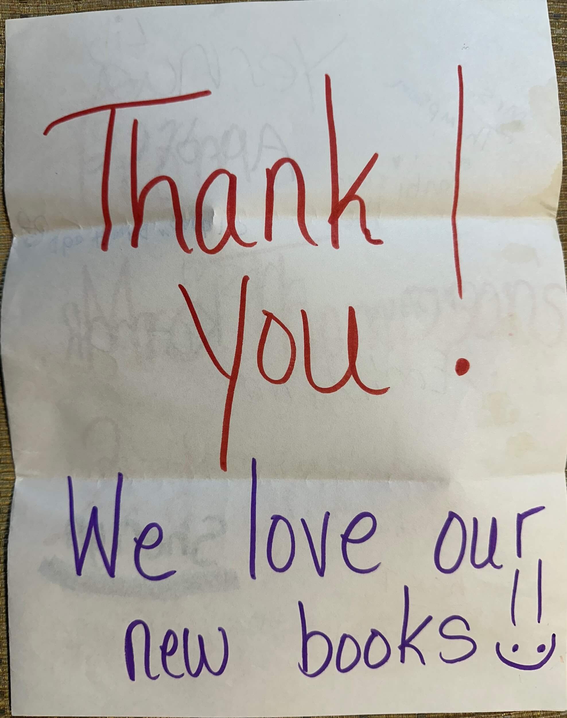 Student thank you letter 3